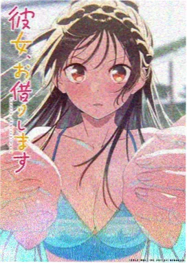 第二步读图示范，手指沿着搞笑漫画图片的线条找出突变位置